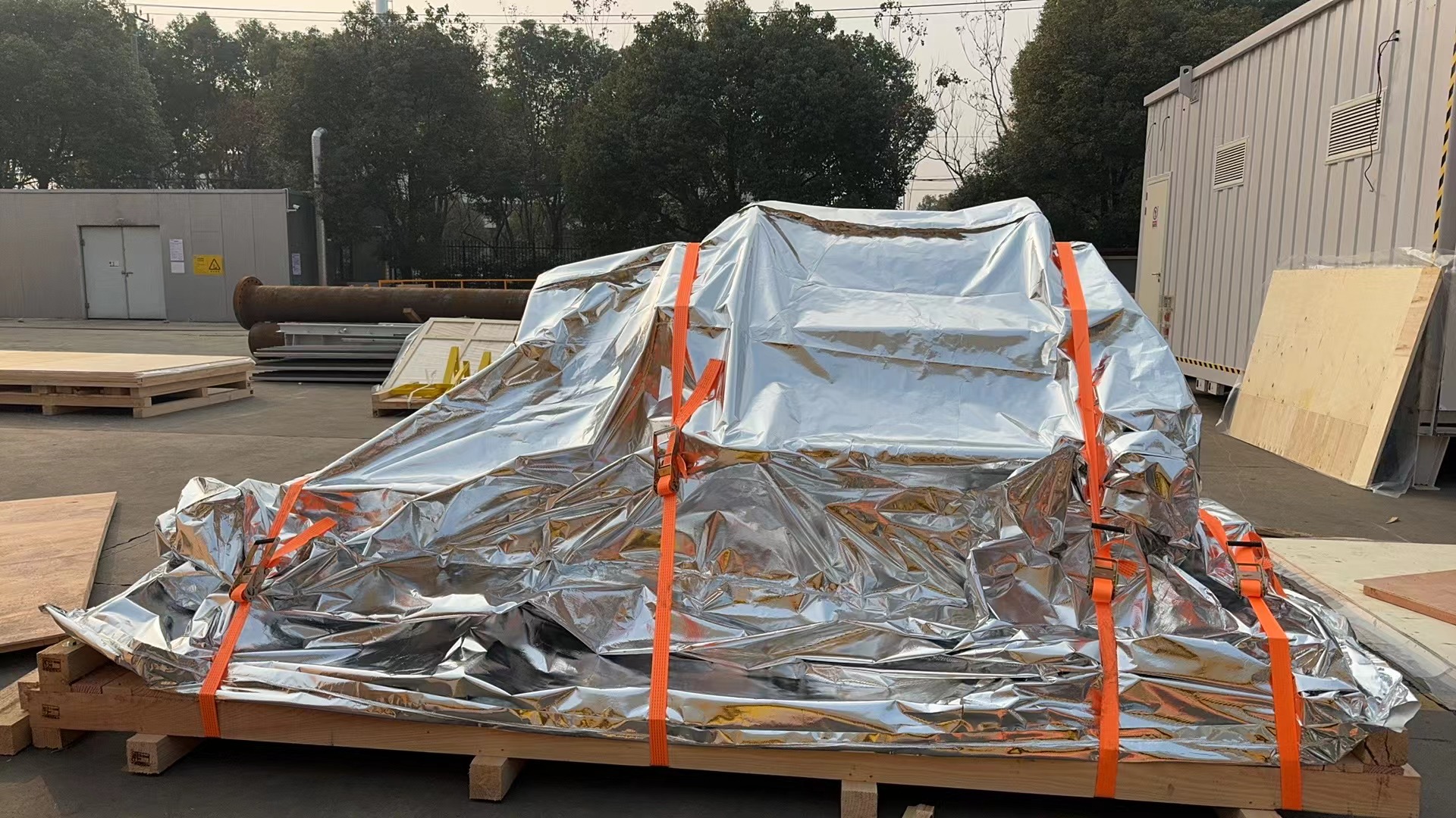 木包裝箱為何會變色？